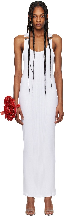 Photo: Jean Paul Gaultier White 'The Strapped' Maxi Dress