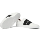 Givenchy - Urban Street Logo-Print Leather Slip-On Sneakers - White