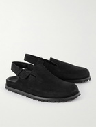 Officine Creative - Amenabar Suede Clogs - Black