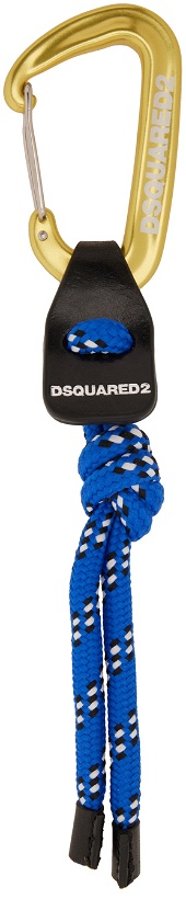 Photo: Dsquared2 Multicolor Carabiner Keychain
