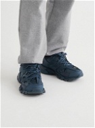 Balenciaga - Track Nylon, Mesh and Rubber Sneakers - Blue