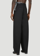 Y/Project - Multi Waistband Pants in Black