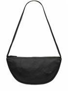ST.AGNI Small Crescent Leather Shoulder Bag