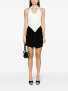 GAUGE81 Black Barina Knot-Detail Mini Skirt