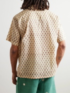 Karu Research - Camp-Collar Floral-Print Cotton Shirt - Neutrals