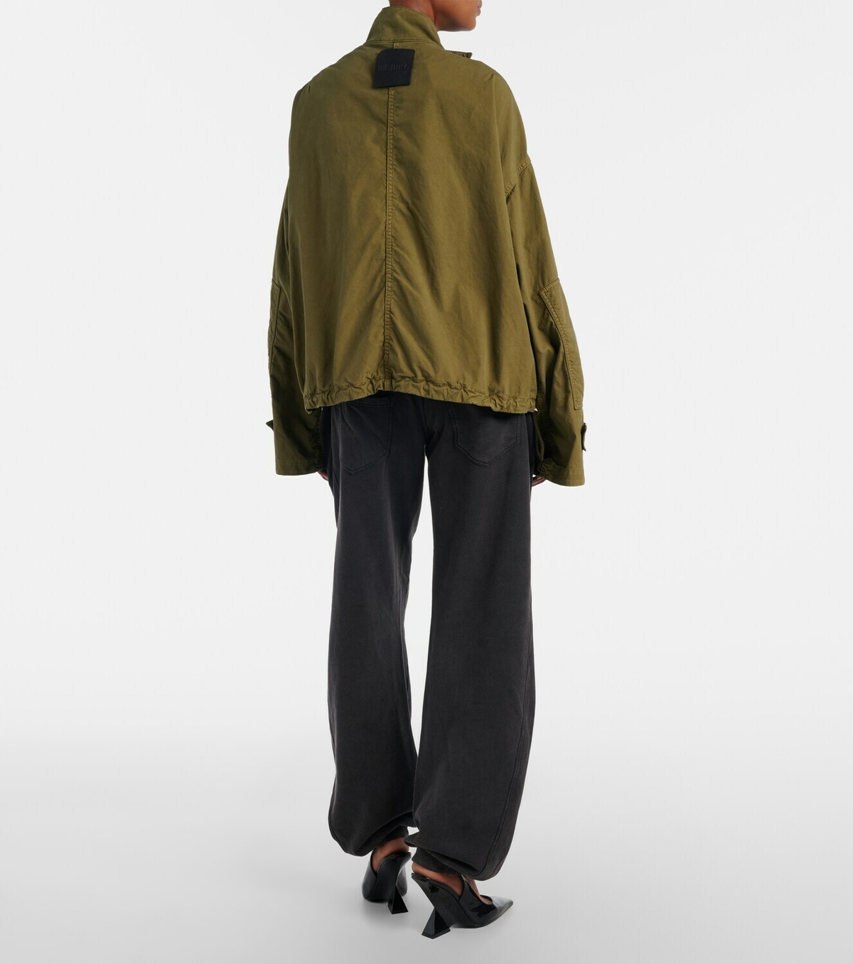 The Attico Cotton jersey sweatpants