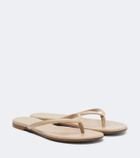 Gianvito Rossi Calypso leather thong sandals