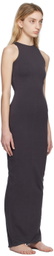 SKIMS Gray Outdoor Basics Tank Dress