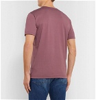 Sunspel - Cotton-Jersey T-Shirt - Burgundy