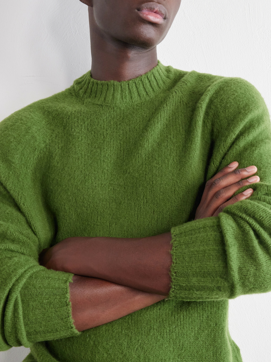 TOM FORD - Brushed Cashmere Sweater - Green