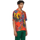 Paul Smith Red Hawaiian Print Shirt