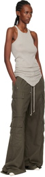 Rick Owens Off-White Concordians Basic Rib Tank Top