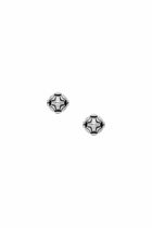 Diesel Two-tone brass stud earrings - Earrings - Unisex - Silver