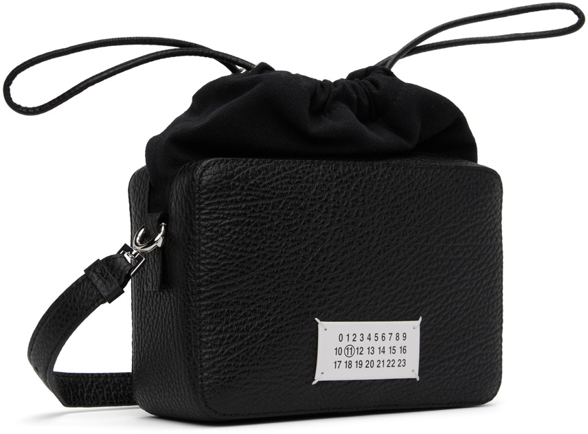 Maison Margiela Black Logo Crossbody Bag