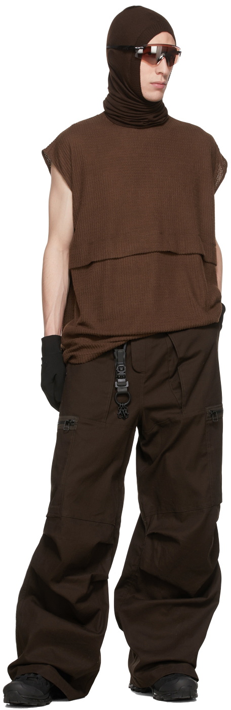 BRYAN JIMENÈZ SSENSE Exclusive Brown Trousers