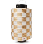 BY JAPAN - Beams Checked Paper Lantern - Gold