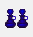 Cabana Galeano glass oil and vinegar set
