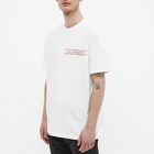 Alexander McQueen Men's Taped Logo T-Shirt in White/Mix