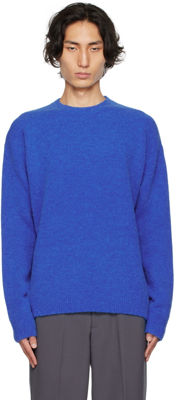Photo: Róhe Blue Crewneck Sweater