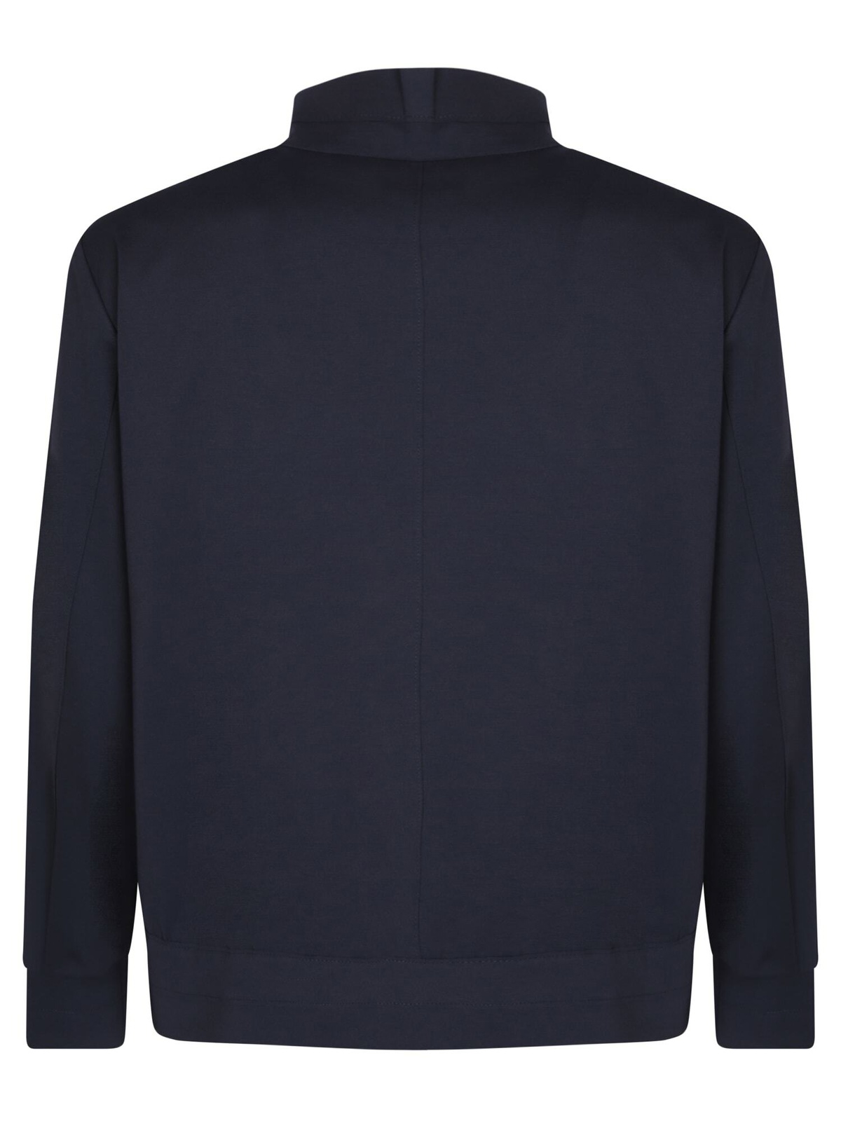 Harris Wharf London Black Techno Bomber Jacket