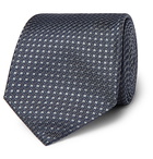 Brioni - 8.5cm Silk-Jacquard Tie - Gray