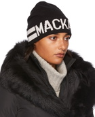 Mackage Black Kiko Beanie
