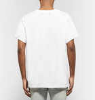 AMIRI - Printed Cotton-Jersey T-Shirt - Men - White