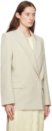 CAMILLA AND MARC Beige Petra Blazer