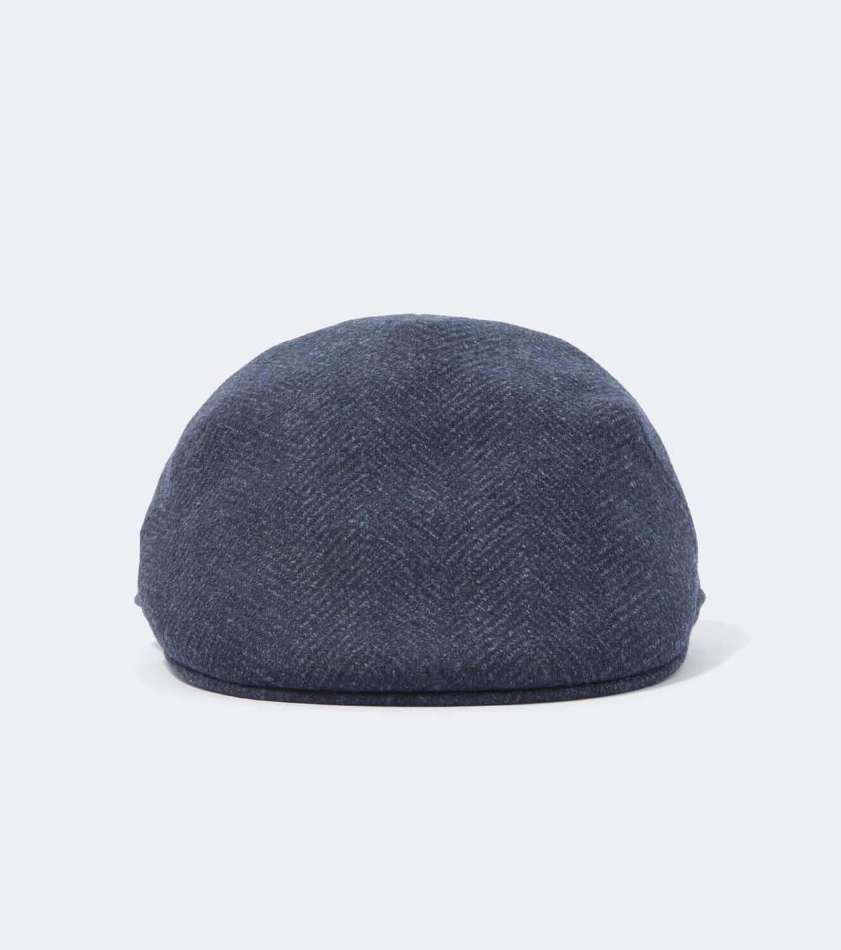 Borsalino Parigi herringbone virgin wool flat cap