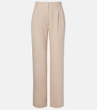 Asceno Rivello linen wide-leg pants