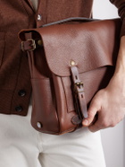 Bleu de Chauffe - Éclair Leather Messenger Bag