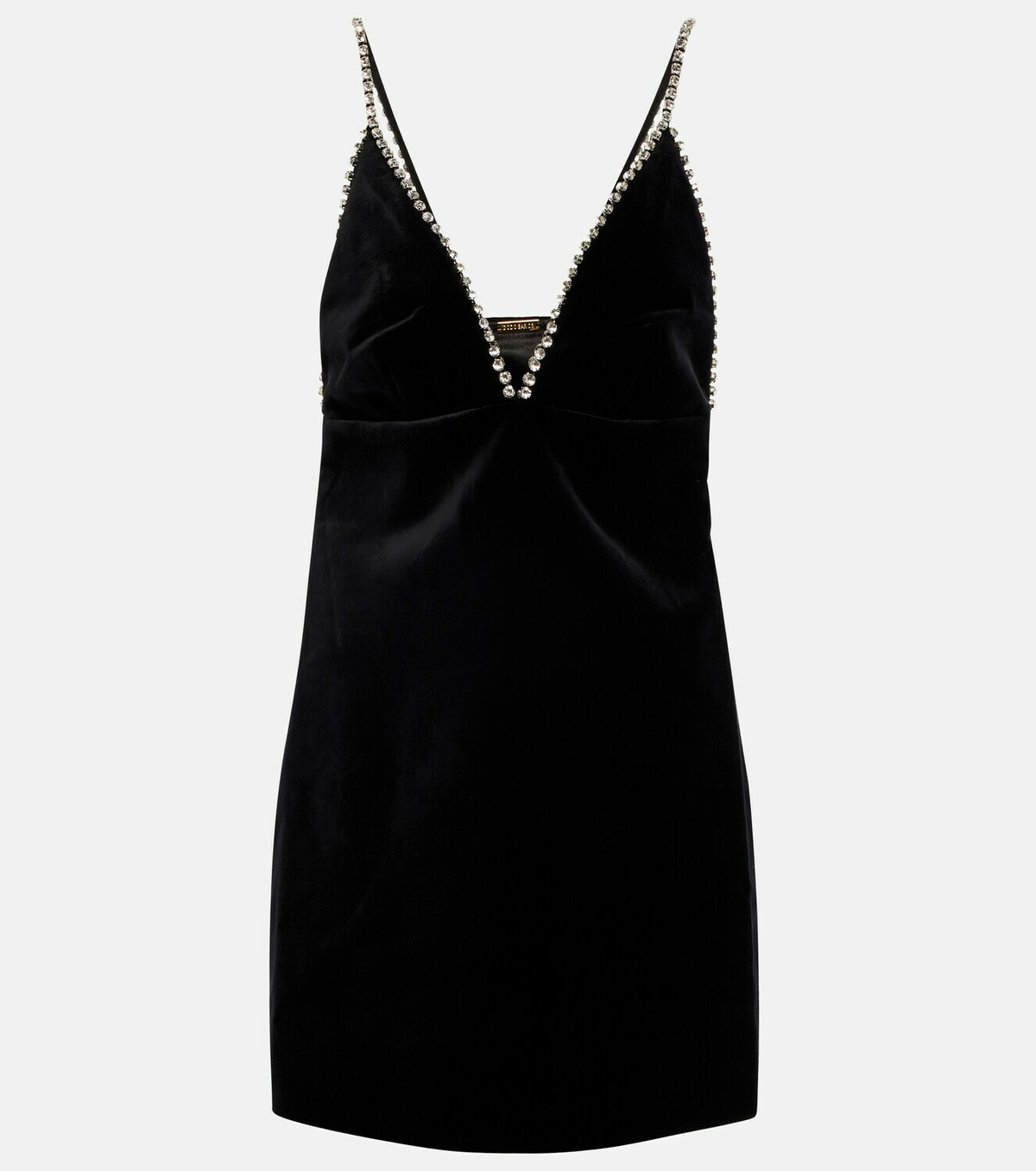 Dodo Bar Or Embellished velvet minidress