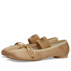 MM6 Maison Margiela Women's Ballet Shoe in Cuban Sand