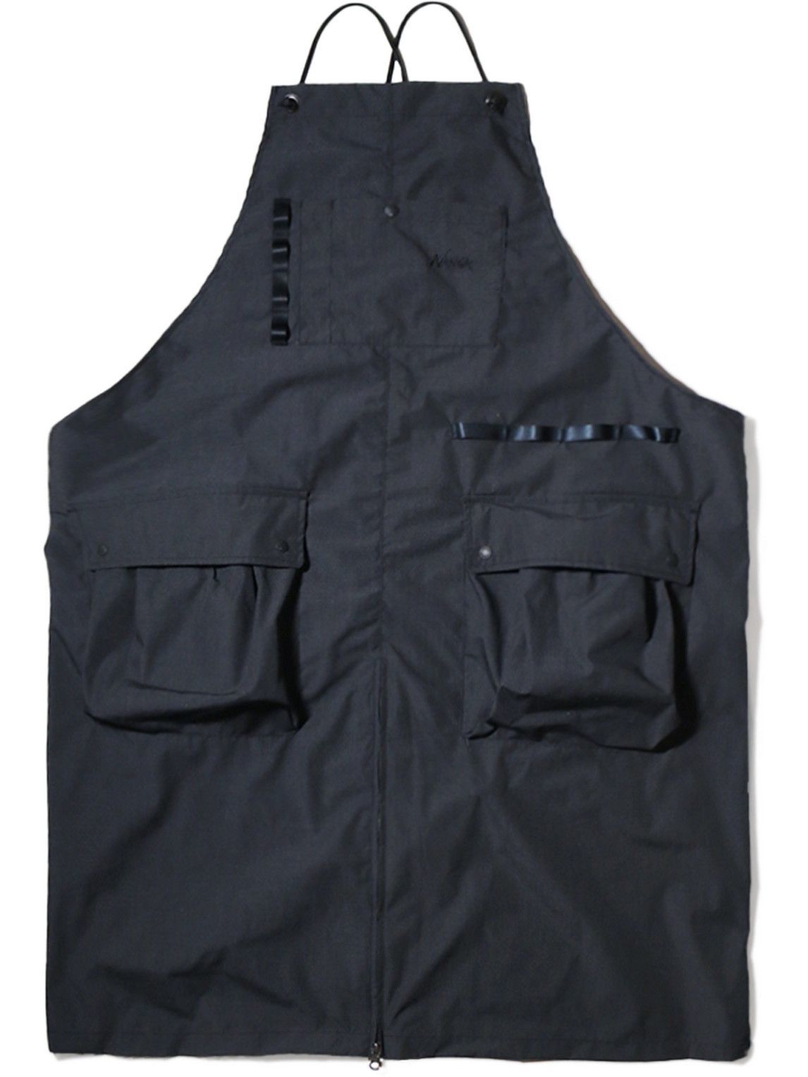 Nanga - Takibi Logo-Print Coated-Twill Apron