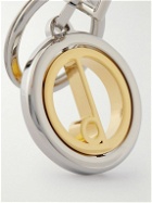 Dunhill - Palladium- and Gold-Plated Key Fob