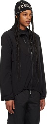 ROA Black Hooded Jacket
