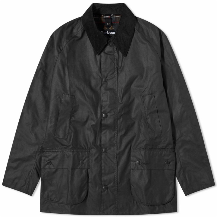 Photo: Barbour Men's Ashby Wax Jacket in Black