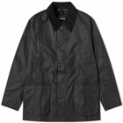 Barbour Men's Ashby Wax Jacket in Black