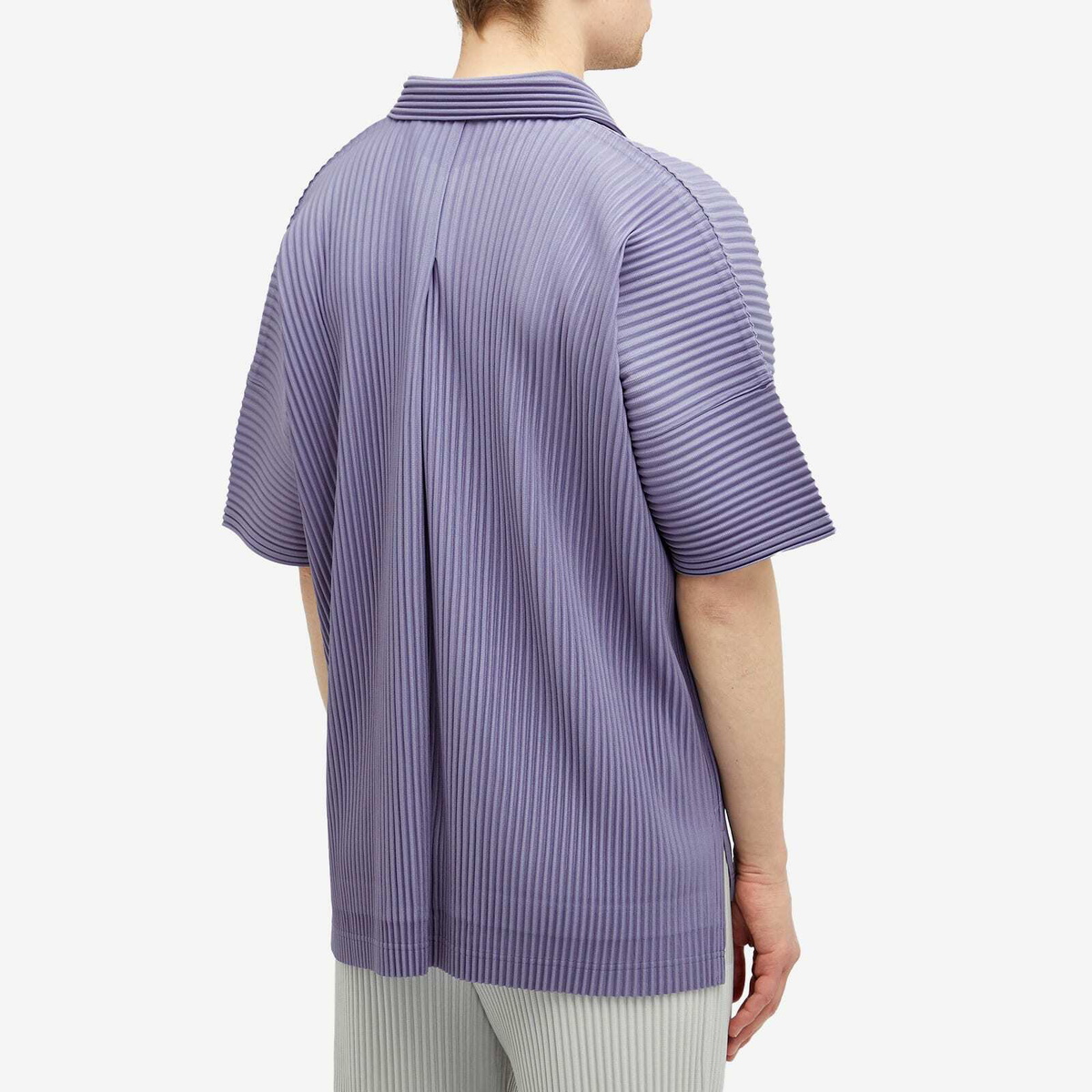 ラ*ン様 HOMME PLISSÉ ISSEY MIYAKE S/S shirt MC July Shirt in Black – SVRN