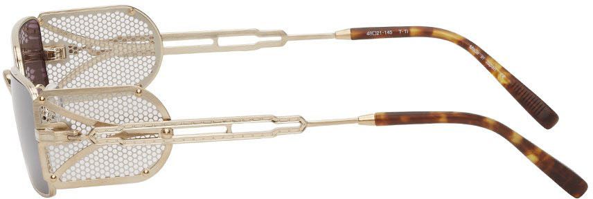 サングラス MATSUDA SS25 Unisex SUNGLASSES (10611H.SG BG-BS GOLD) MATSUDA SS25 Unisex SUNGLASSES (10611H.SG BG-BS GOLD