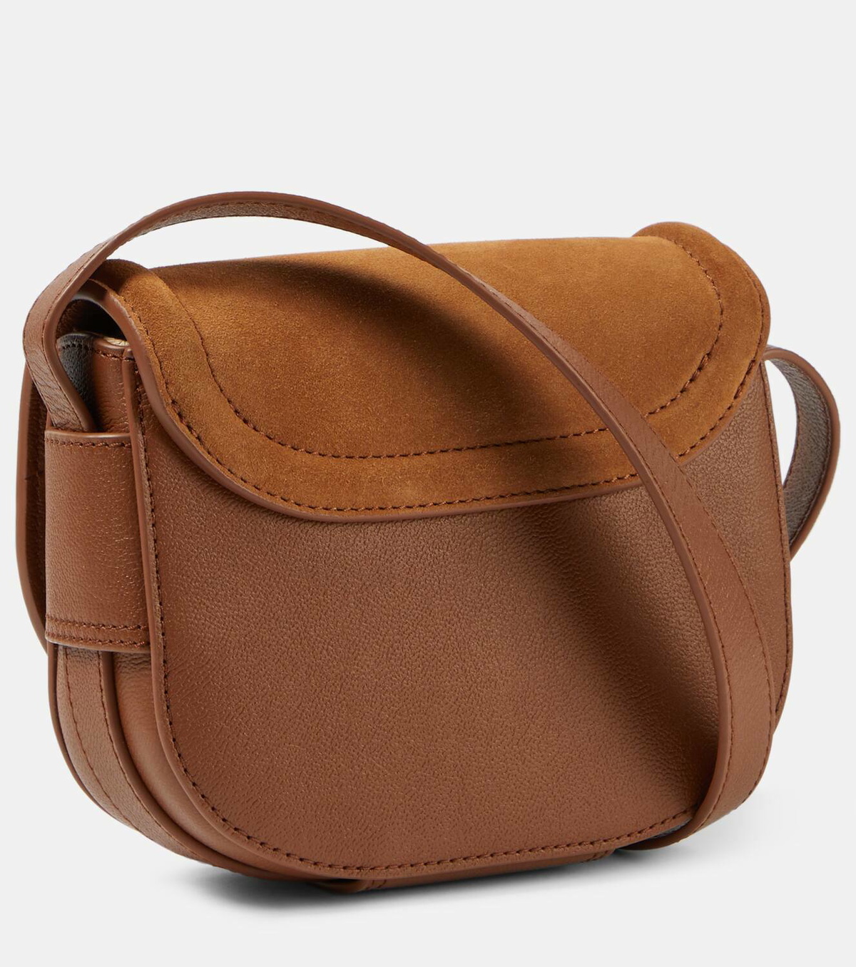See By Chloé Mara Mini suede crossbody bag