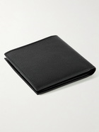 Balenciaga - Logo-Print Full-Grain Leather Billfold Wallet