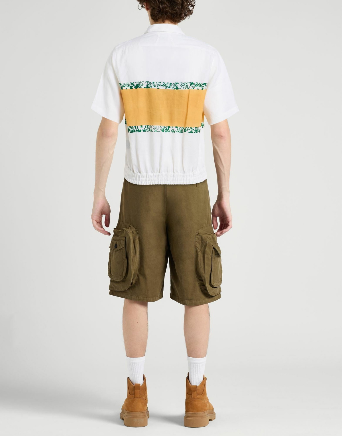 Rhude Mens Shirt Ivory