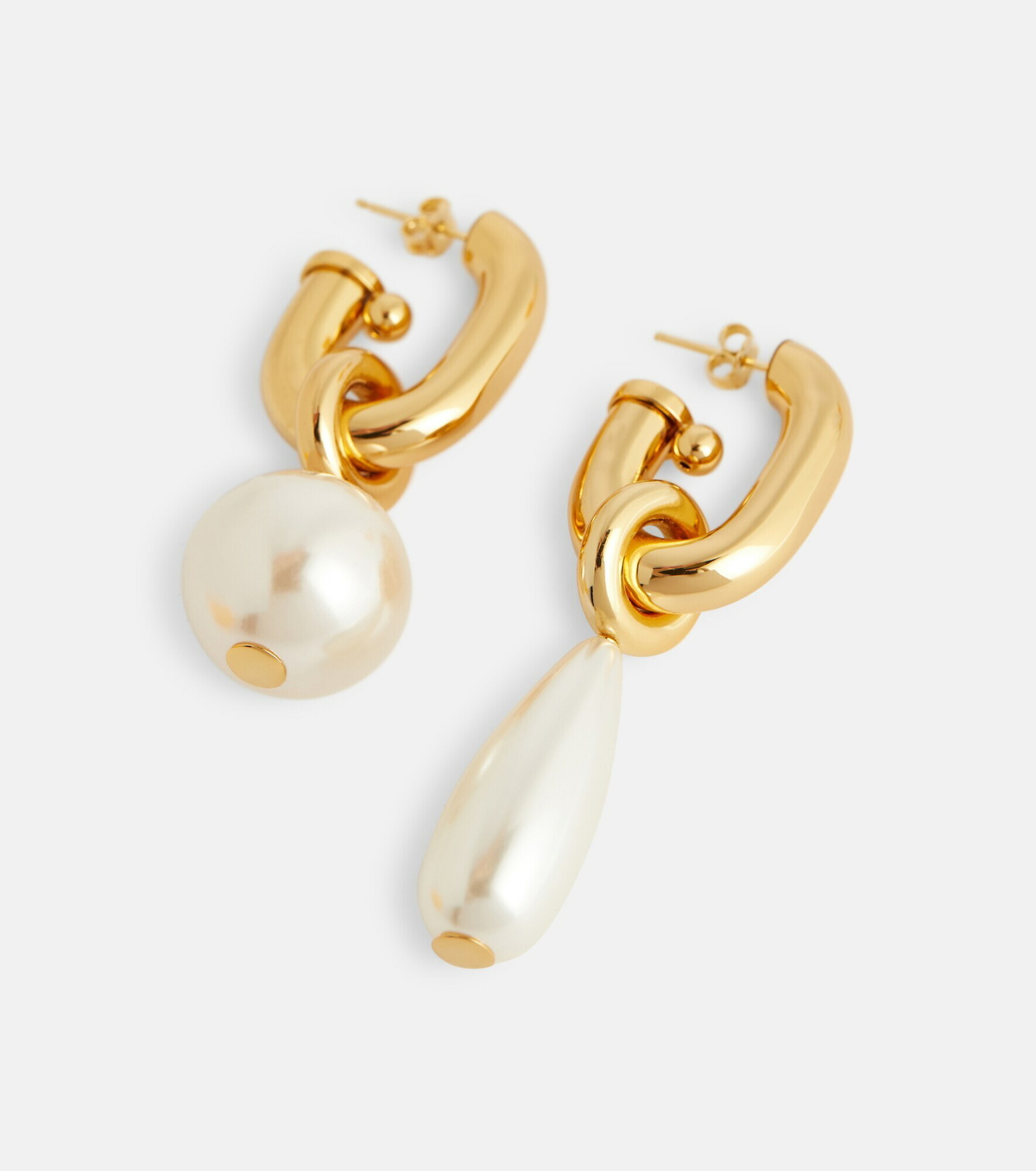 Paco Rabanne XL Link embellished earrings Paco Rabanne