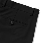 Theory - Mayer Slim-Fit Stretch-Wool Trousers - Black