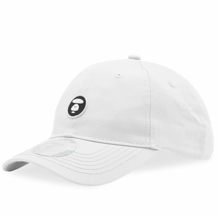 Photo: Men's AAPE One Point Cap in White