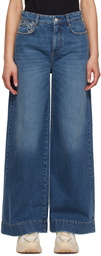 Stella McCartney Blue S-Wave Jeans