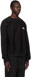 Stüssy Black Basic Sweatshirt