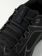 Nike Running - Air Zoom Pegasus 40 Rubber-Trimmed Mesh Sneakers - Black