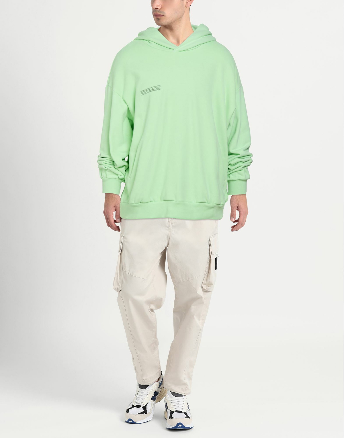 Pangaia Mens Sweatshirt Light in Green